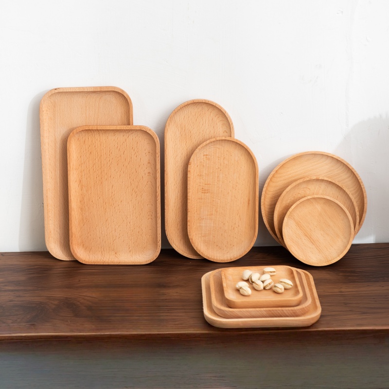 Travertine Tray Oval - Bandeja de Café da Manhã em
