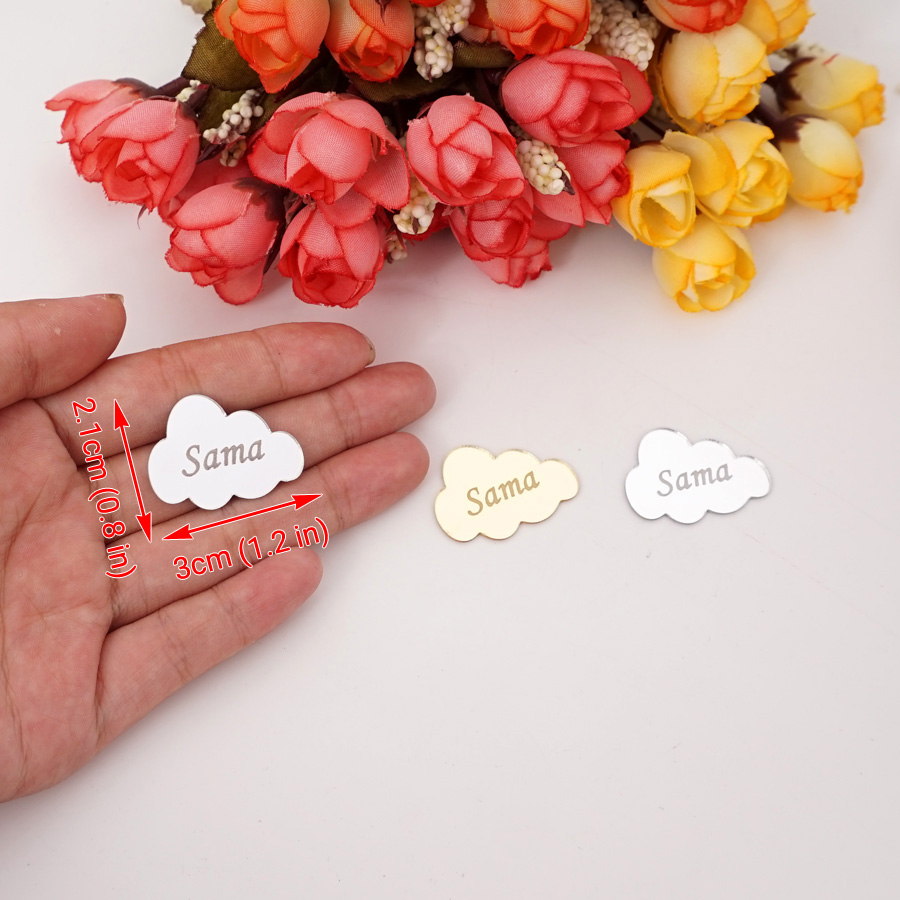 Interior Design Names - Personalizado 20 pçs 7cm 5cm espelho