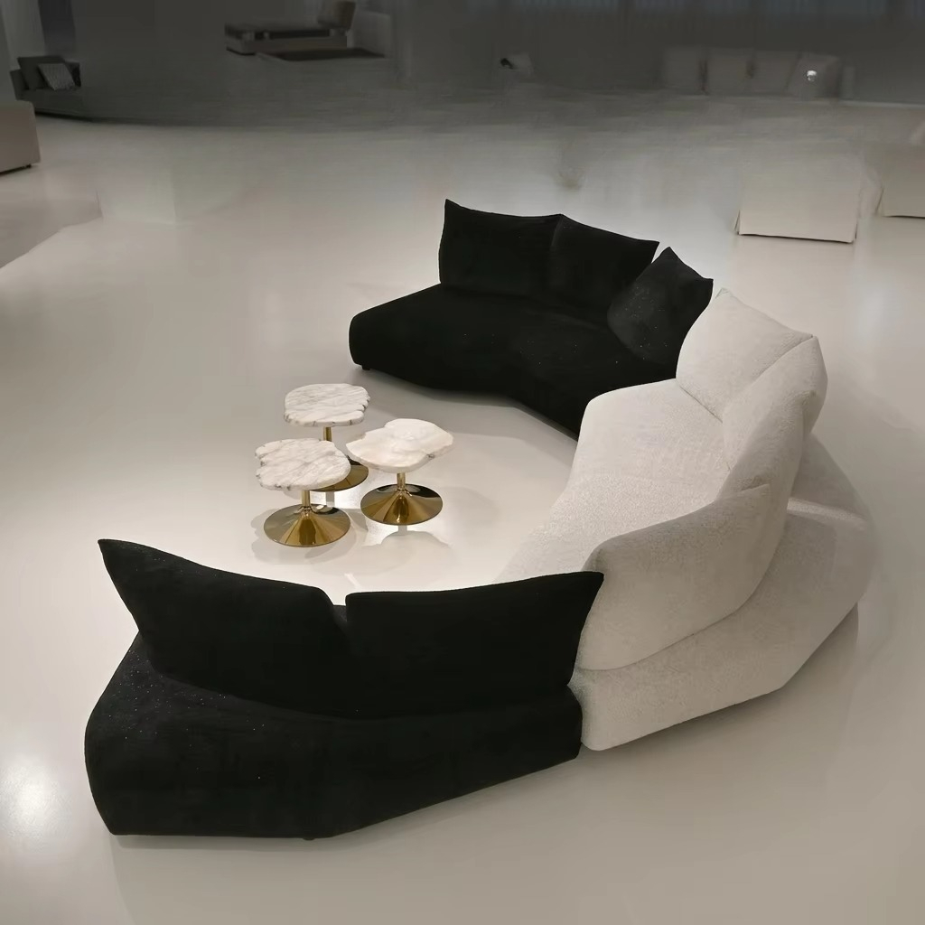 Interior Design Studio - # Sofá Modular em L Moderno