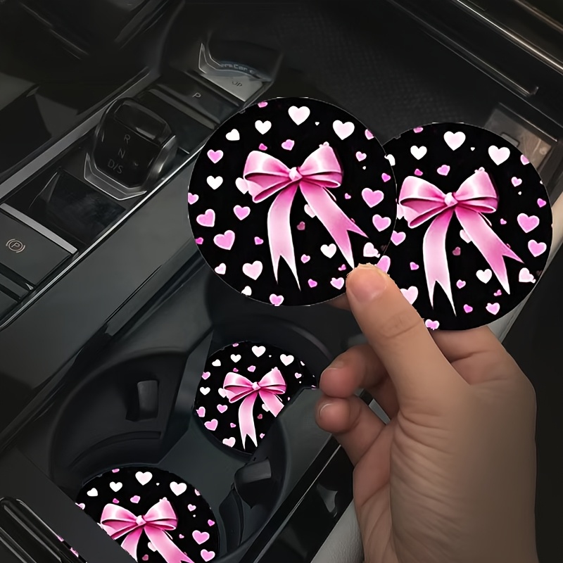Interior Design Um - Porta-copos para carros, adições encantadoras para
