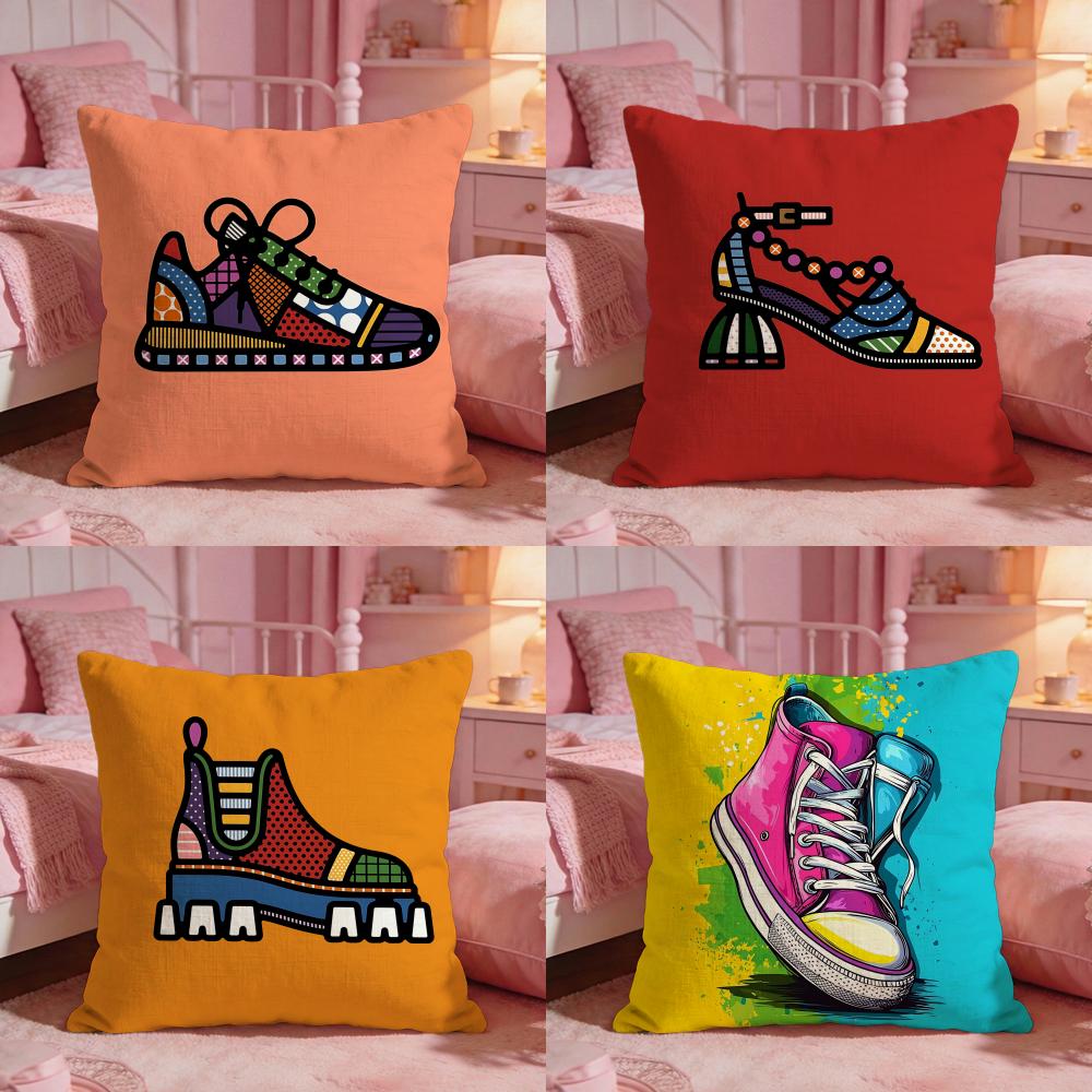 Interior Design Um - Capa de almofada para sapatos da