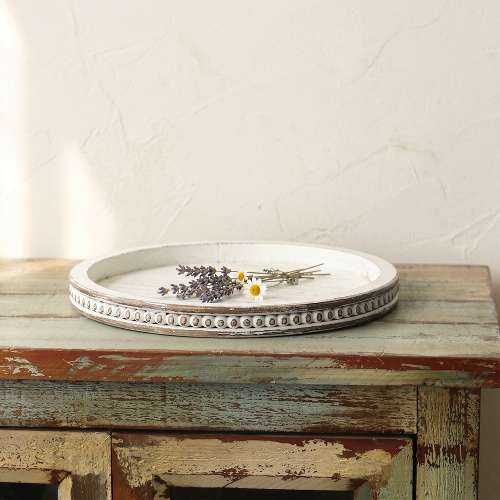 Bandeja de Madeira Rústica Vin - Travertine Tray Oval avaliação e preço