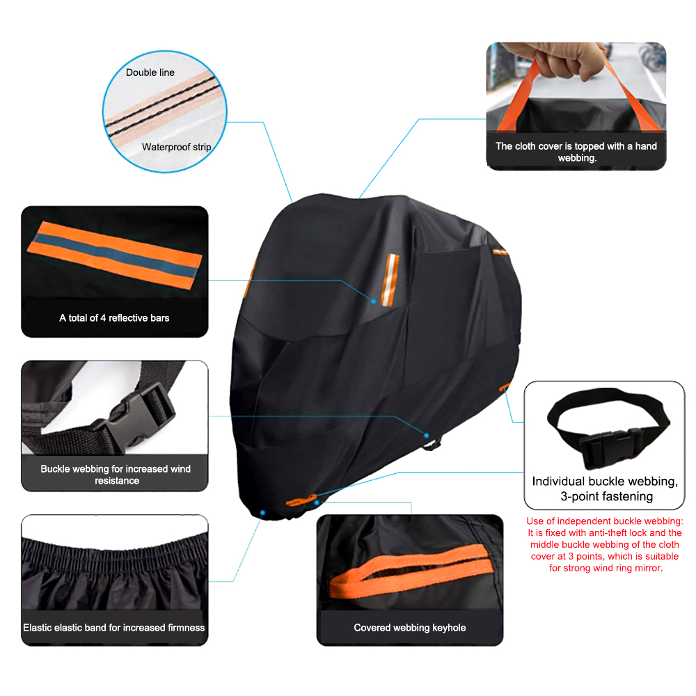 Capa grossa 300d para motocicl - Interior Design Xl avaliação e preço