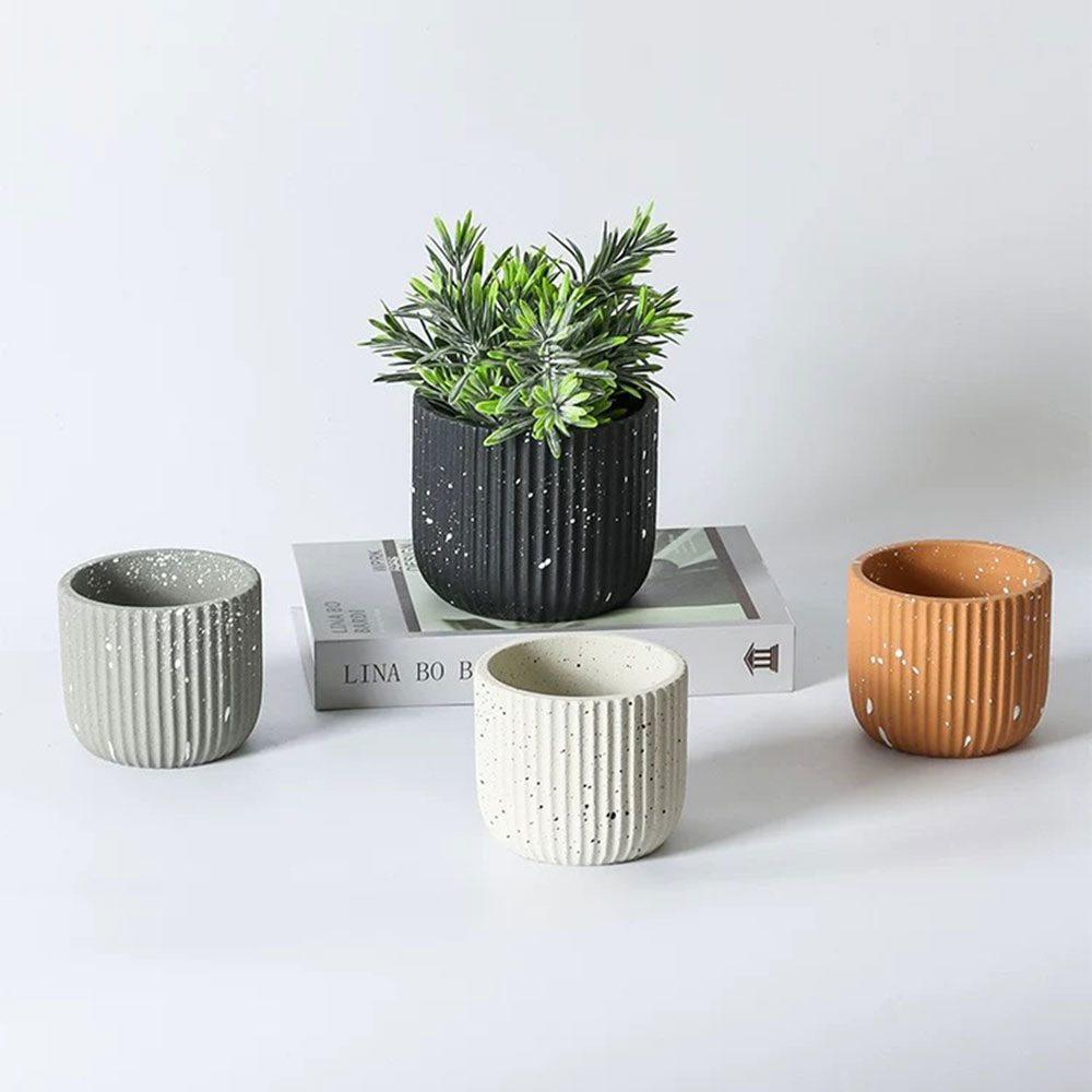Molde de Silicone para Vaso de - Terrazzo Pot Cement avaliação e preço