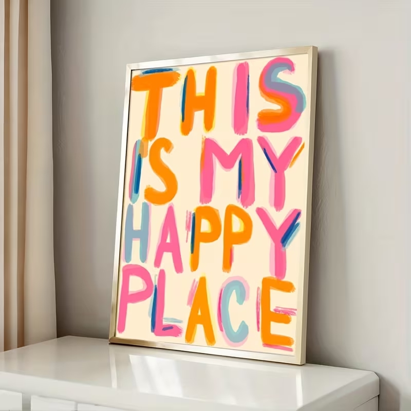 Arte de parede moderna com cit - Interior Design Living Room avaliação e preço