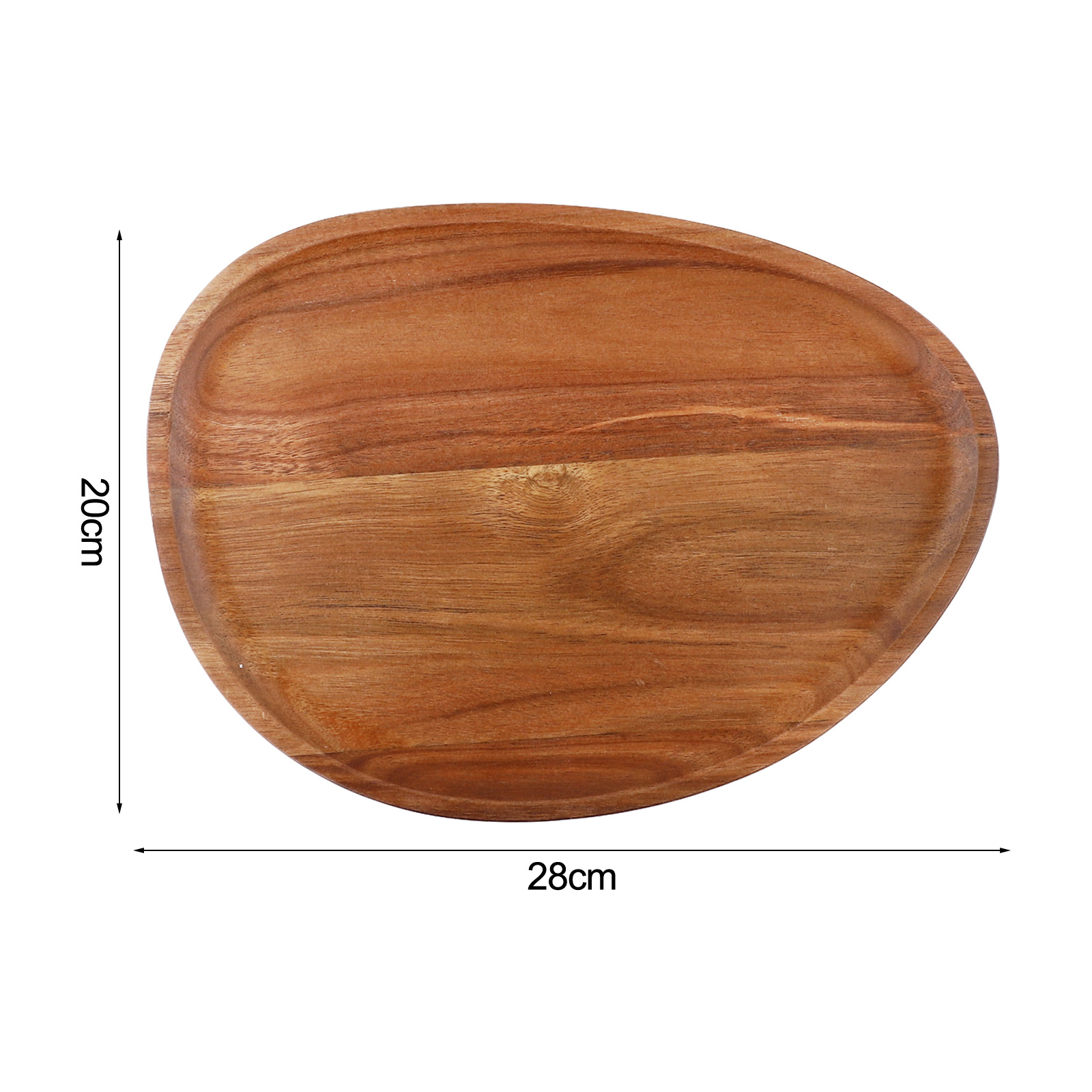 Pratos de jantar de madeira ov - Travertine Tray Oval avaliação e preço