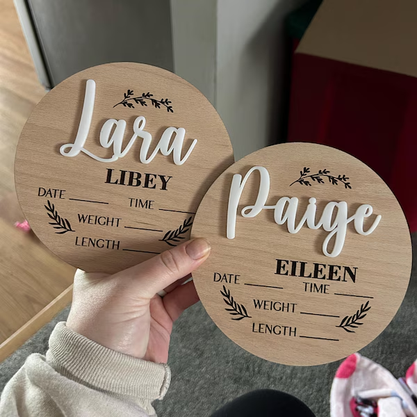 1 Placa de Madeira Personaliza - Interior Design Names avaliação e preço