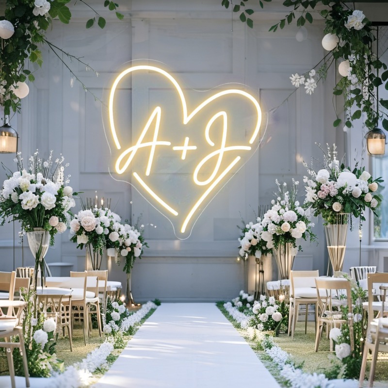Iniciais personalizadas coraçã - Interior Design Names avaliação e preço