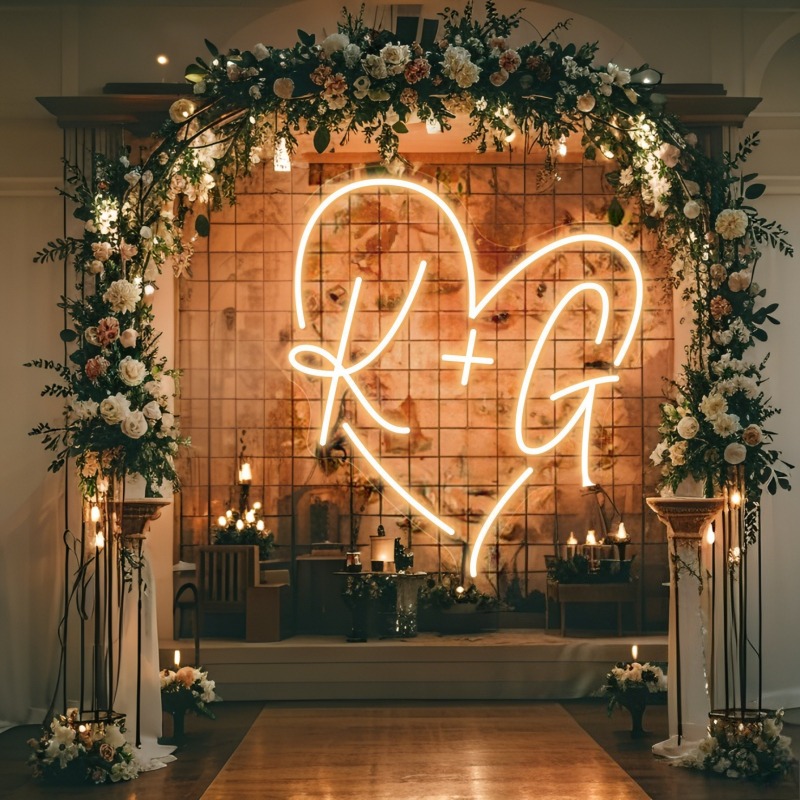 Iniciais personalizadas coraçã - Interior Design Names avaliação e preço