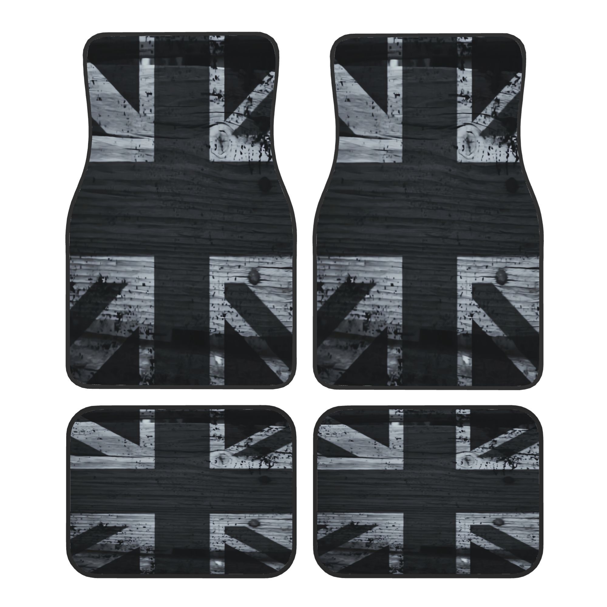 4 pçs preto e branco bandeira  - Interior Design Uk avaliação e preço