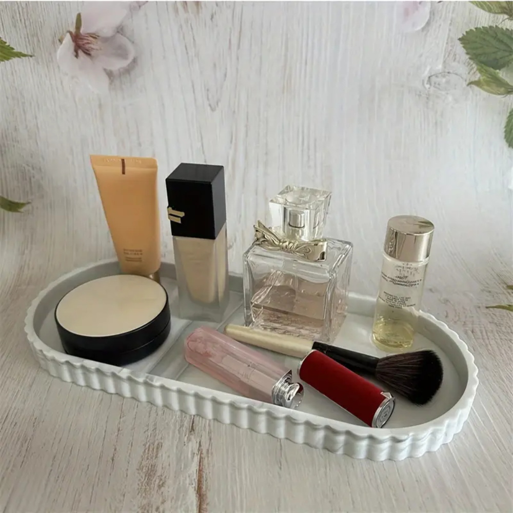 Bandeja de armazenamento oval  - Travertine Tray Oval avaliação e preço