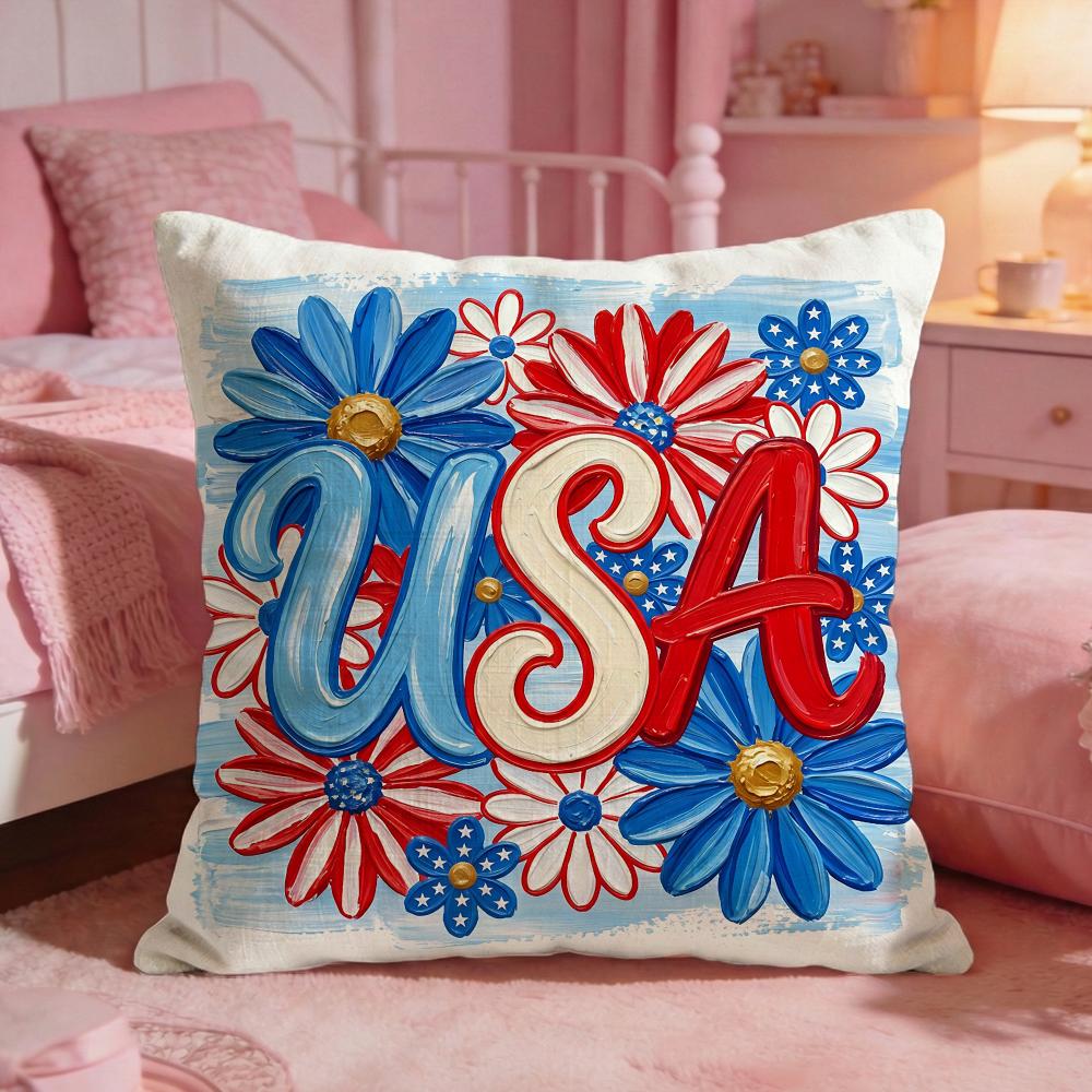 Capa de Almofada PatrioticUSAA - Interior Design Um avaliação e preço