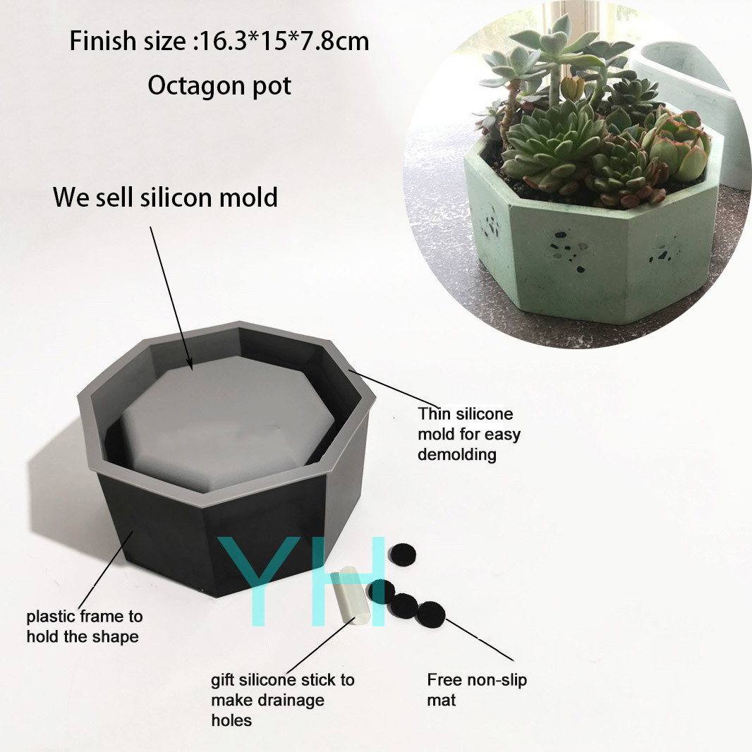 Vaso De Flores De Cimento Mold - Terrazzo Pot Cement avaliação e preço