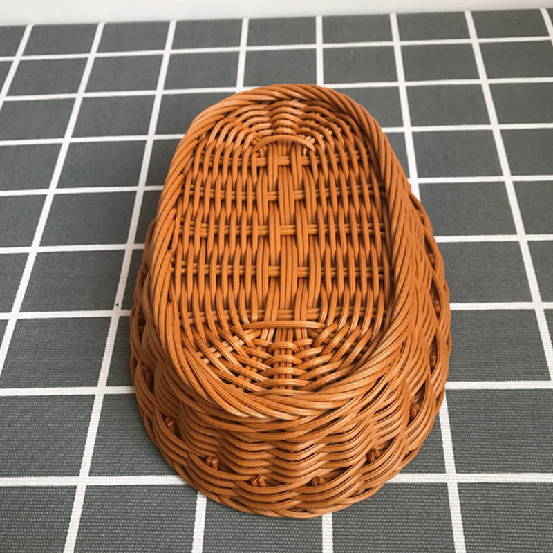 Oval Rattan Woven Cesta De Arm - Travertine Tray Oval avaliação e preço