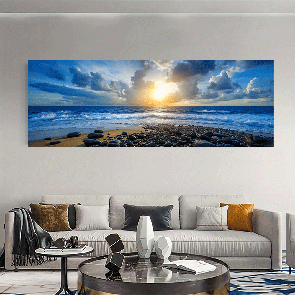 Pôster de lona sem moldura, pô - Interior Design Layout avaliação e preço