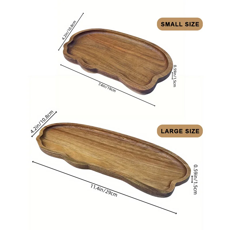 Bandeja de madeira estilo japo - Travertine Tray Oval avaliação e preço